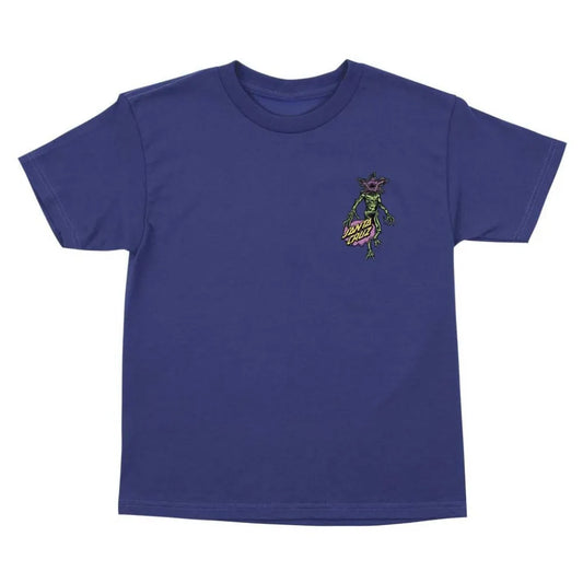 Santa cruz Stranger things demogorgon dot midweight short sleeve T-shirt