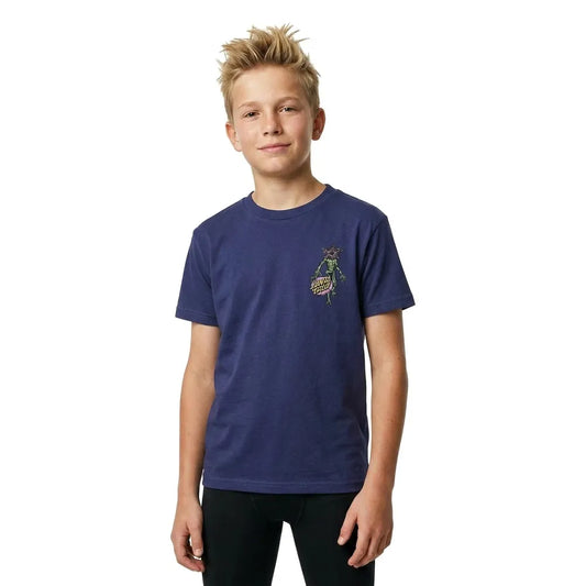 Santa cruz Stranger things demogorgon dot midweight short sleeve T-shirt