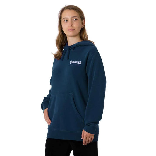 Santa cruz Thrasher flame dot hoodie
