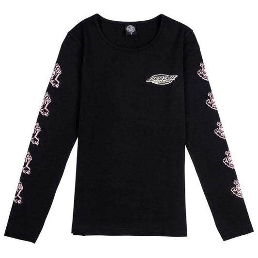 Santa cruz Throwdown hand long sleeve T-shirt