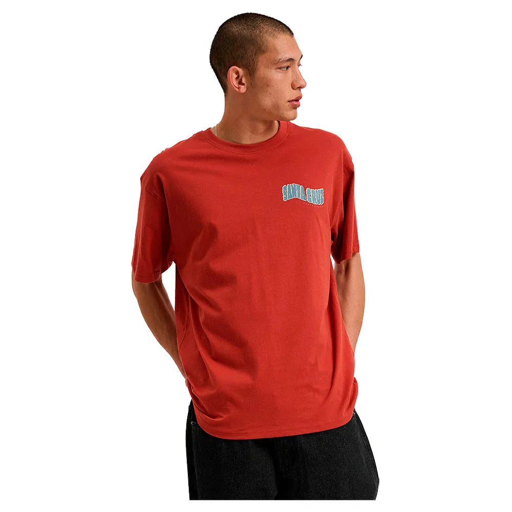 Santa cruz Tiki hand strip short sleeve T-shirt