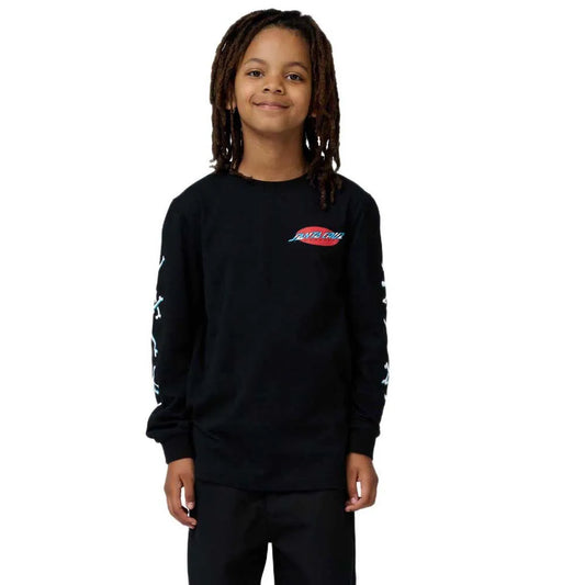 Santa cruz Youth salba voodoo pit long sleeve T-shirt