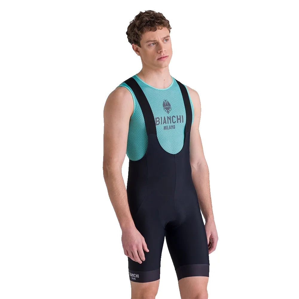 Santini Bianchi Milano Classic 2025 bib shorts
