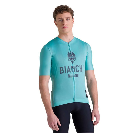 Santini Bianchi Milano Classic 2025 short sleeve jersey