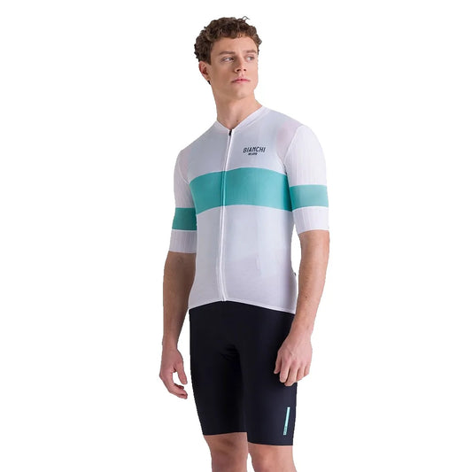 Santini Bianchi Milano Race 2025 short sleeve jersey