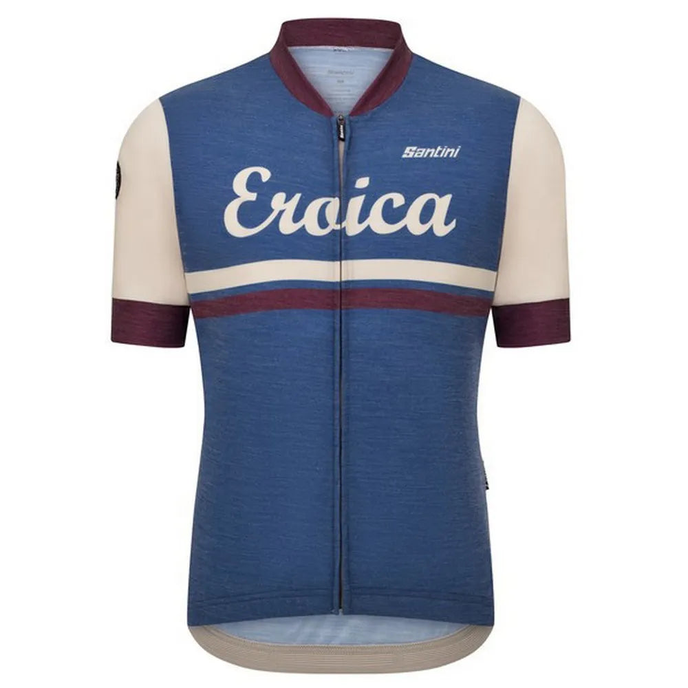 Santini Eroica Iris short sleeve jersey