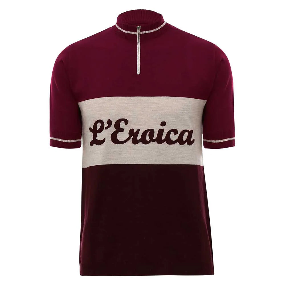 Santini Eroica Official Wool short sleeve jersey