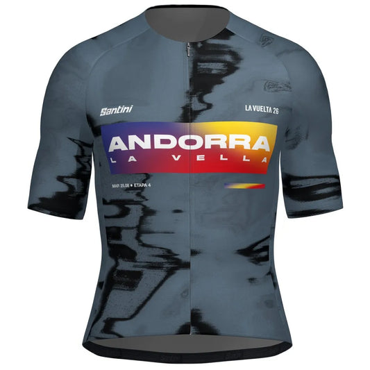 Santini La Vuelta Andorra 2026 short sleeve jersey