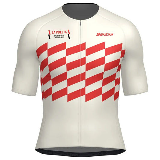Santini La Vuelta Salida Oficial Monaco 2026 short sleeve jersey