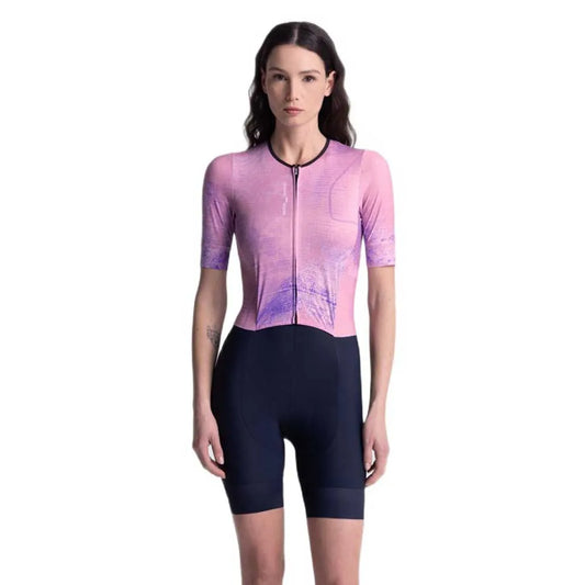 Santini Leaf Mot Short Sleeve Trisuit