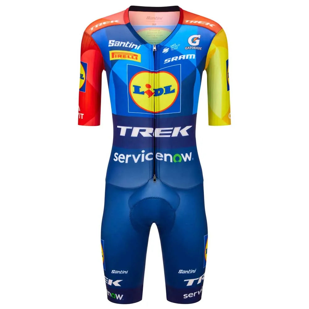 Santini LIDL Trek Team Original 2026 short sleeve Race Suit