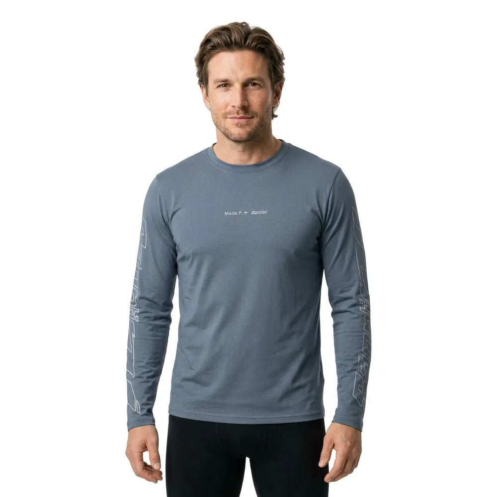 Santini Mads Pedersen Momentum Series long sleeve T-shirt