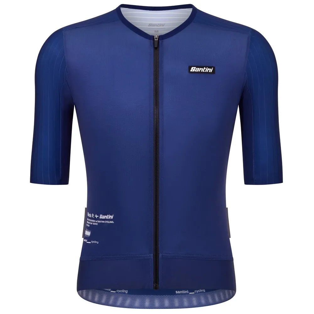 Santini Mads Pedersen Momentum Series short sleeve jersey
