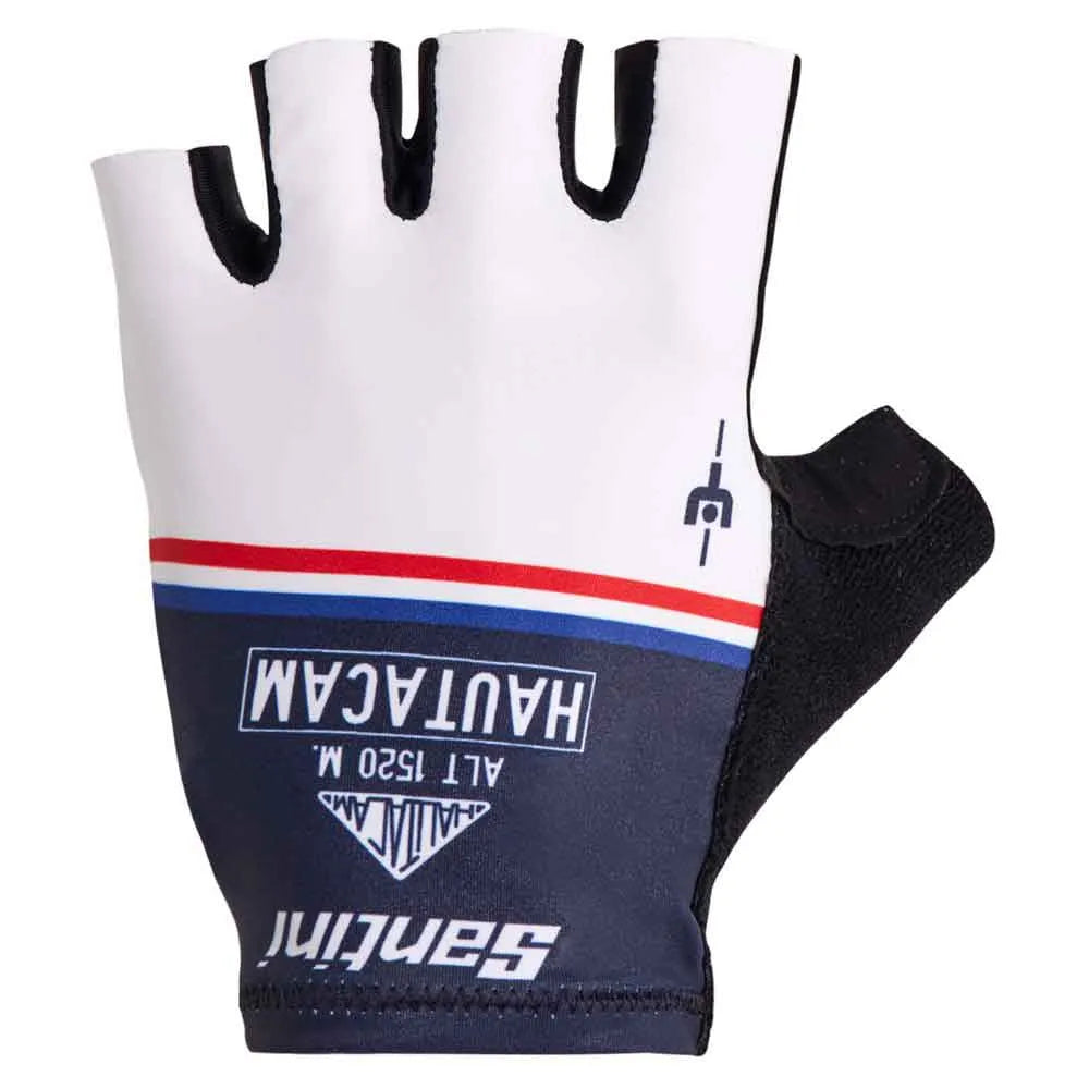 Santini Maillot Jaune Hautacam 2025 short gloves