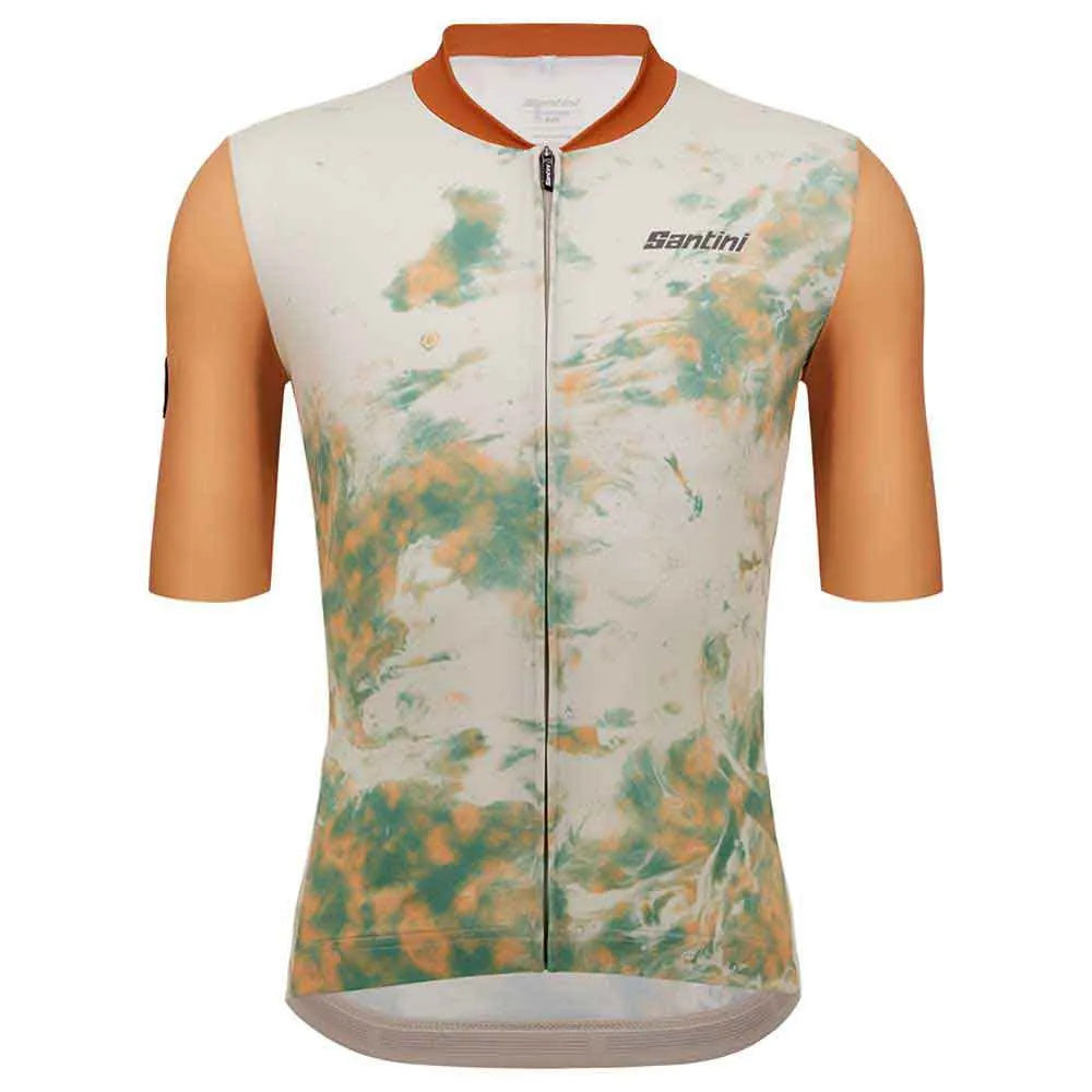 Santini Marble Sllim Fit short sleeve jersey