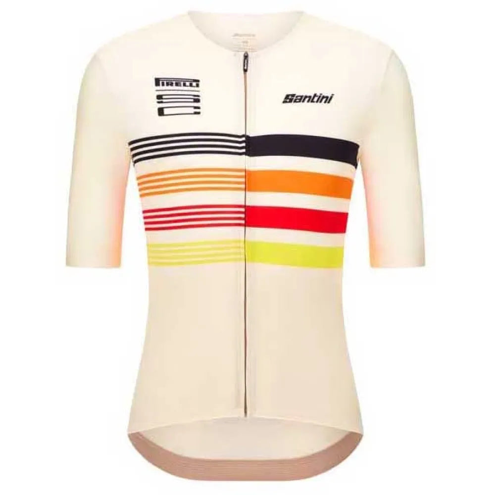 Santini Pirelli Tape short sleeve jersey