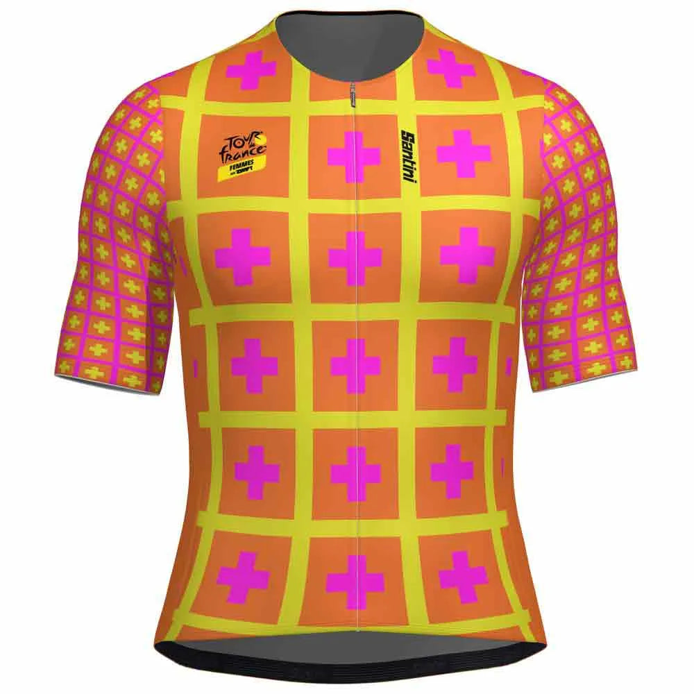 Santini TDFFAZ Grand Départ Suisse short sleeve jersey