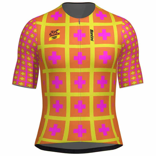 Santini TDFFAZ Grand Départ Suisse short sleeve jersey