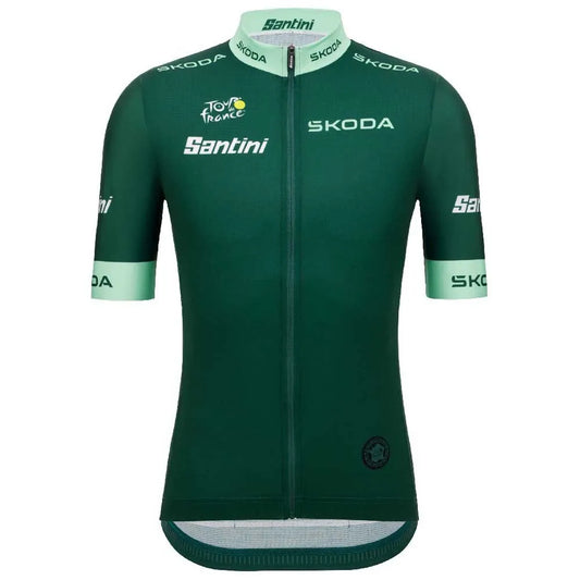 Santini Tour De France Green 2025 short sleeve jersey