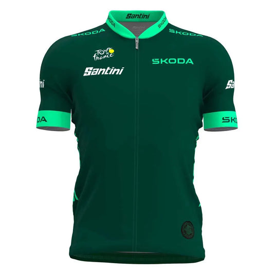 Santini Tour De France Official Best Sprinter short sleeve jersey