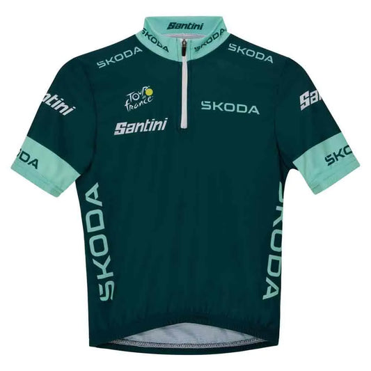 Santini Tour De France Official Best Sprinter short sleeve jersey
