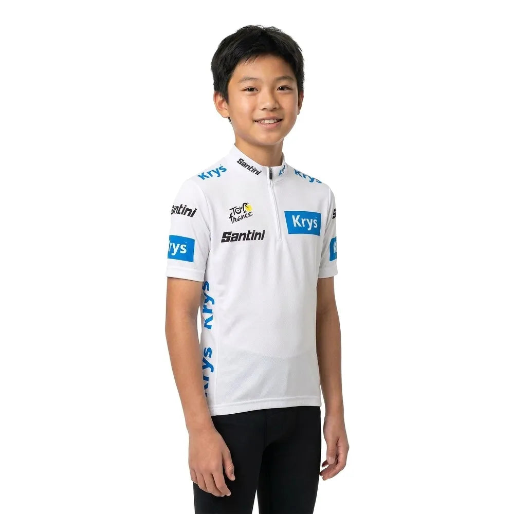 Santini Tour De France Official Best Young Rider short sleeve jersey