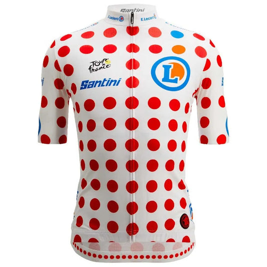 Santini Tour De France Polka Dot 2025 short sleeve jersey