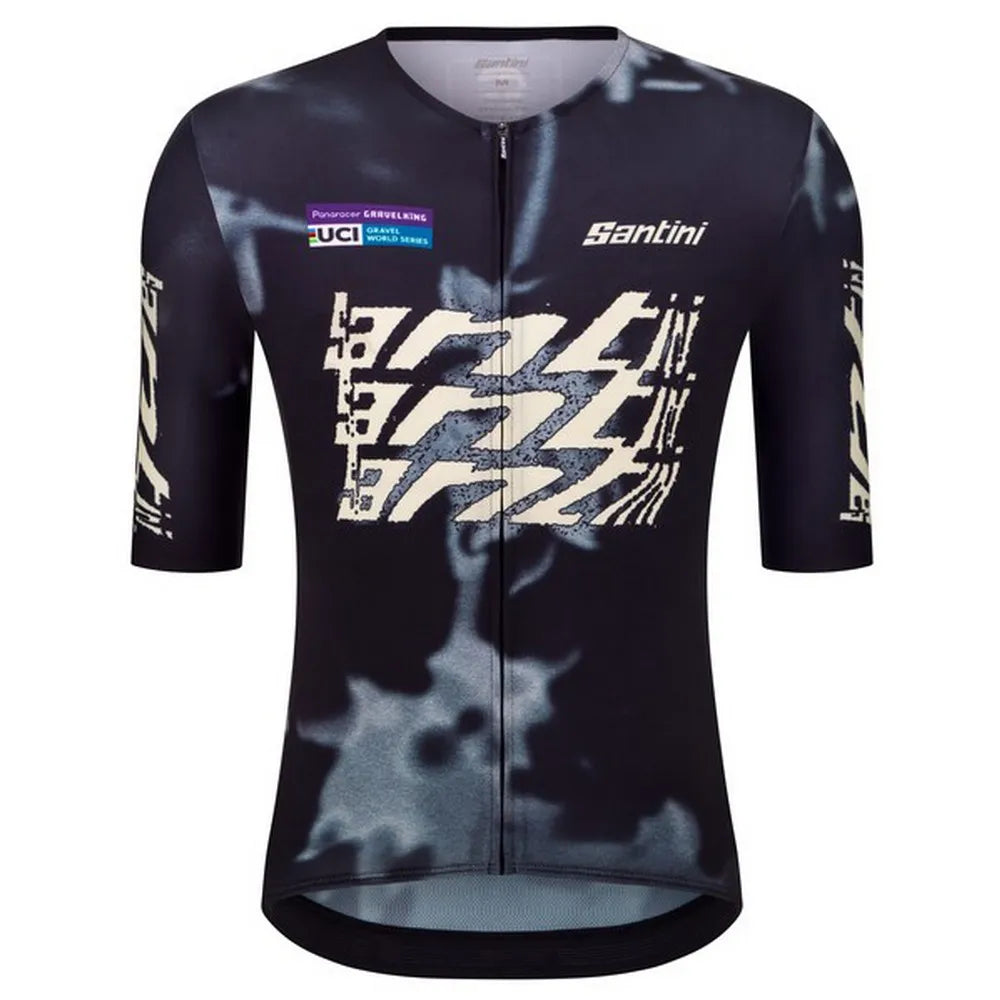 Santini UCI Gravel World Series 2026 short sleeve jersey