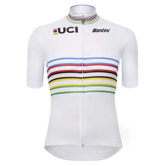 Santini UCI Official World Champion Master short sleeve jersey
