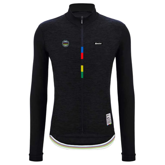 Santini UCI World Champion Mondo 2025 long sleeve jersey