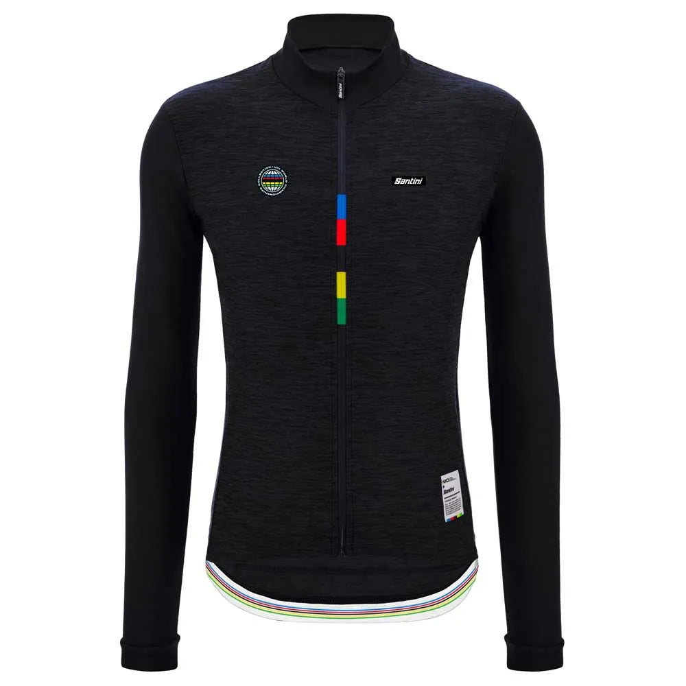Santini UCI World Champion Mondo 2025 long sleeve jersey