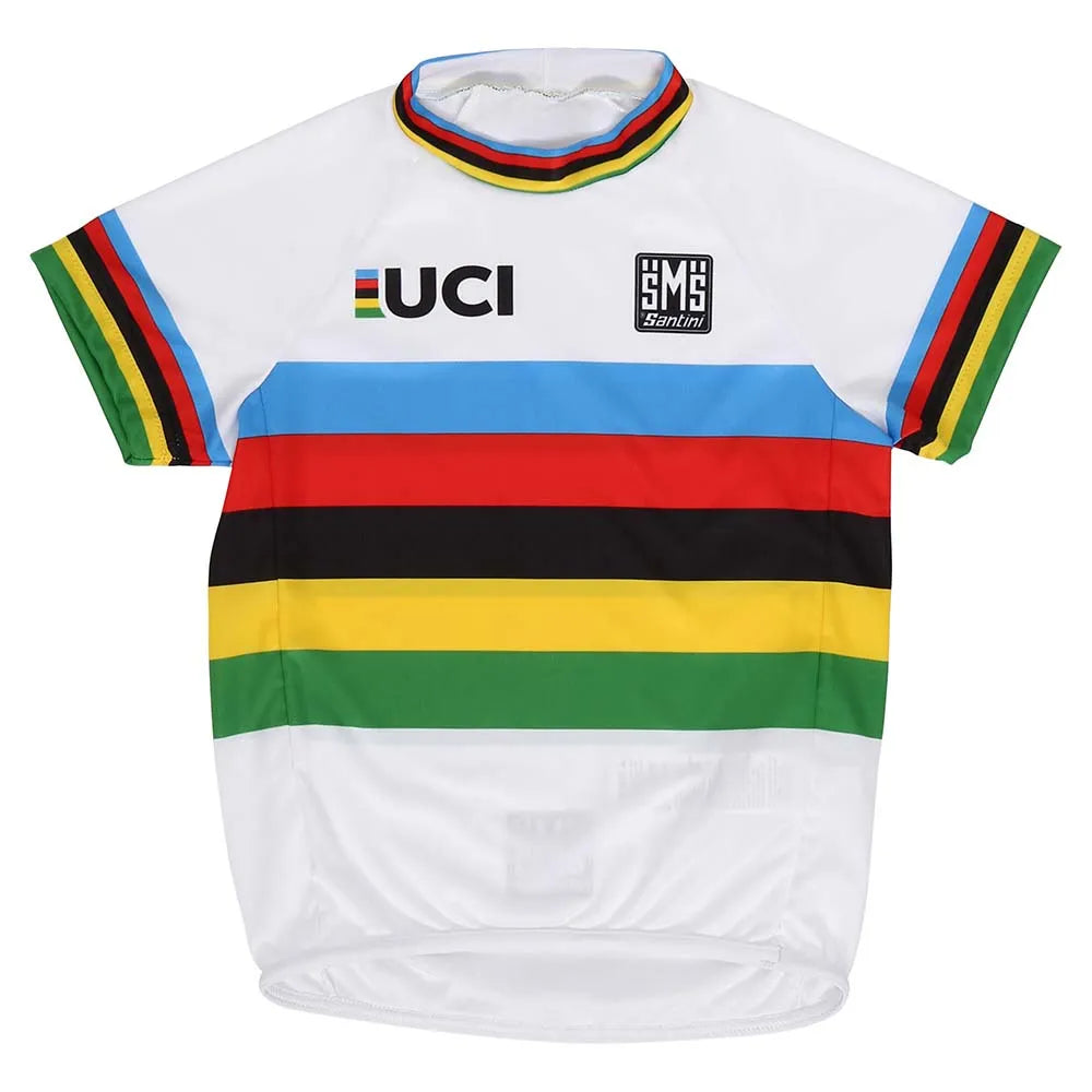 Santini UCI World Champion short sleeve T-shirt