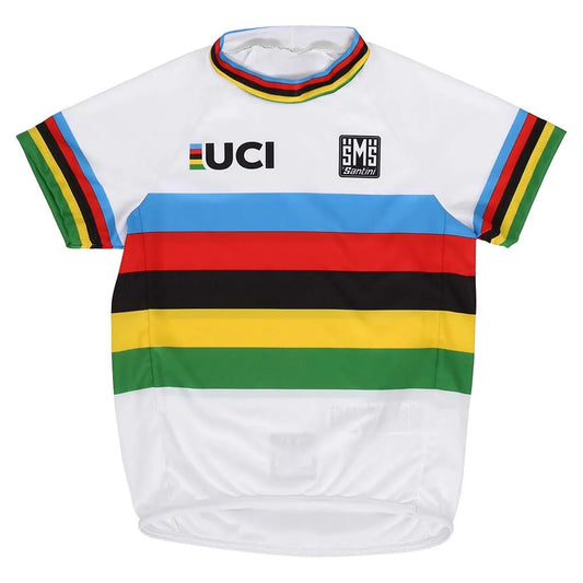 Santini UCI World Champion short sleeve T-shirt
