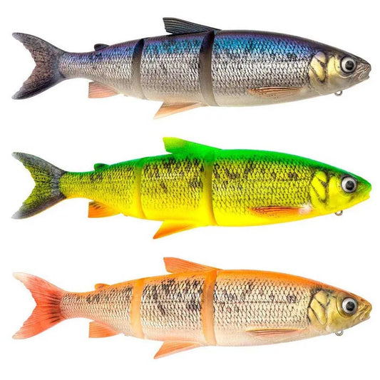 Savage gear 3D Line Thru Whitefish soft lure 478g 360 mm