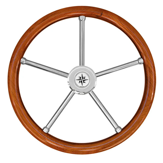 Savoretti Teak Wood Spooks Handle Rudder