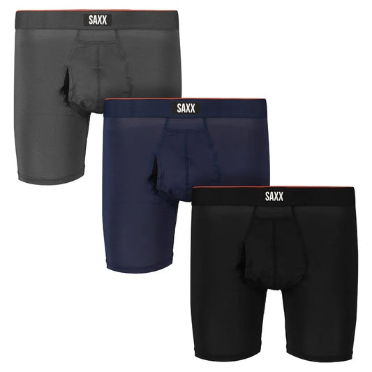 SAXX Underwear Multi-Sport Mesh Brief Fly boxers 3 units