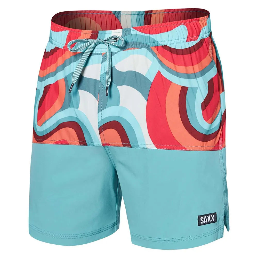 SAXX Underwear Oh Buoy Colourblocked 2in1 swimming shorts