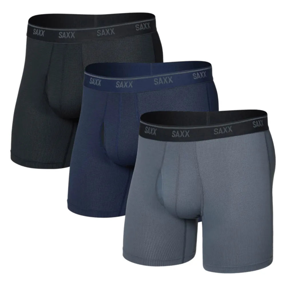SAXX Underwear Quest Quick-Dry Mesh boxers 3 units