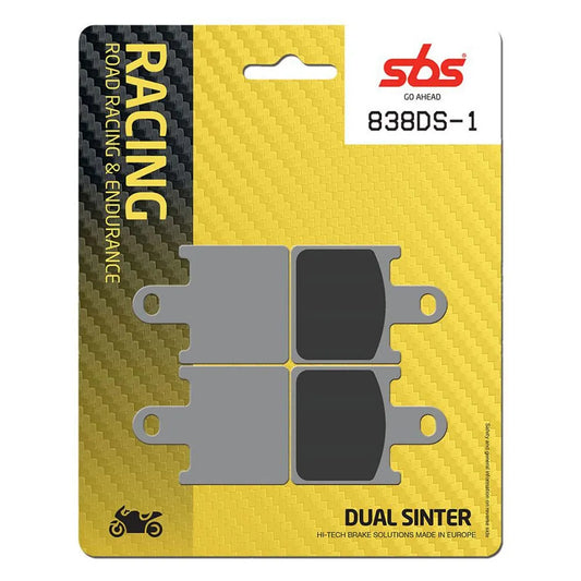 SBS Dual Dynamic Racing Concept 838DS-1 sintered brake pads