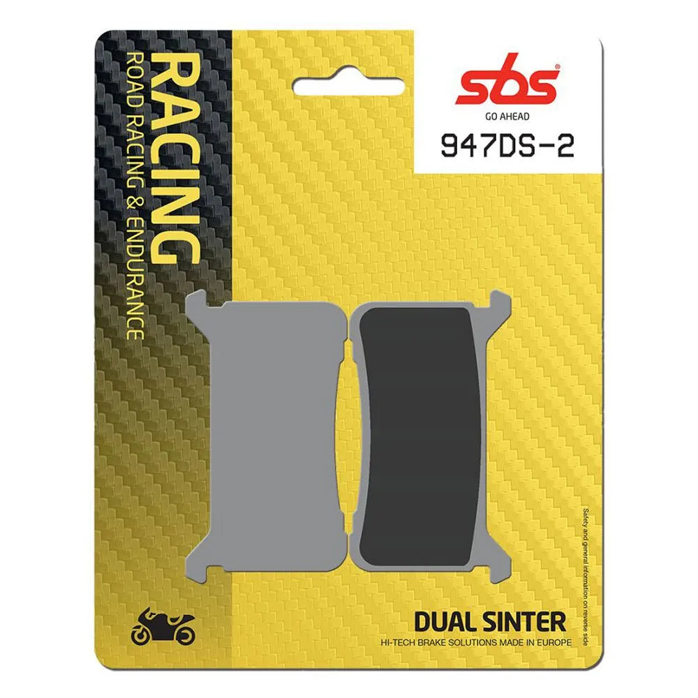 SBS Dual Dynamic Racing Concept 947DS-2 sintered brake pads
