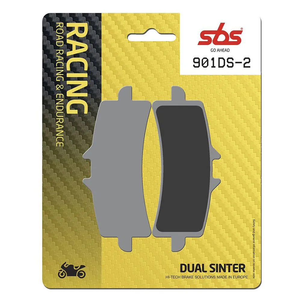 SBS Dual Road Racing Dynamic Racing Concept Hi-Tech 901DS-2 sintered brake pads