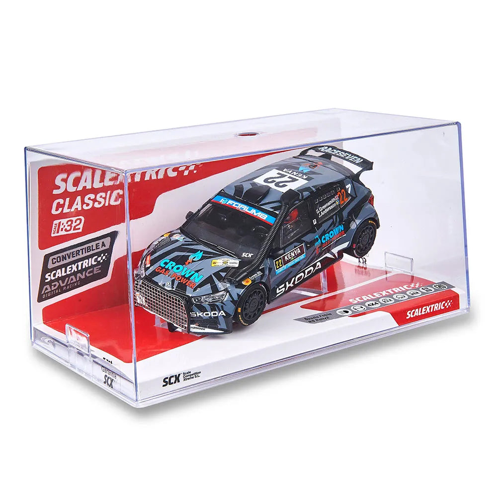 Scalextric Skoda Fabia Rs Rally2 Greensmith Kenya ´25 1:32 car