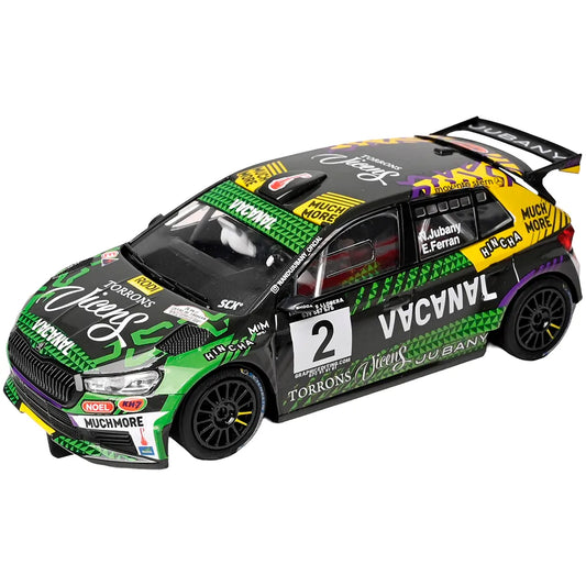 Scalextric Skoda Fabia Rs Rally2 Nandu Jubany 1:32 car