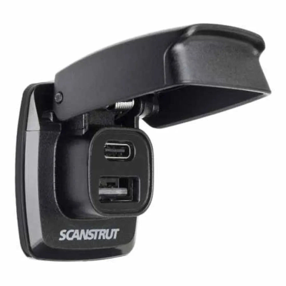 Scanstrut 1xUSB-A&1xUSB-C 12/Flip Pro Fast Charging Double USB Plug 24V