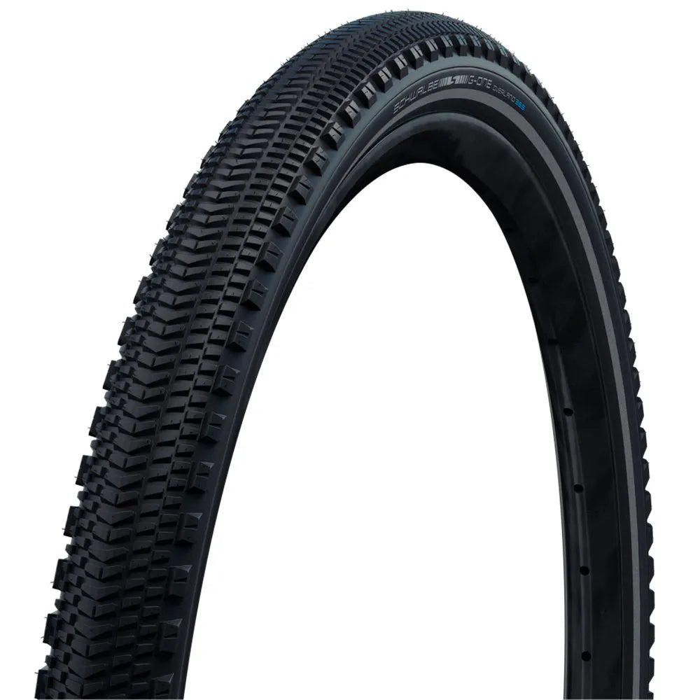 Schwalbe G-One Overland 365 Raceguard Addix4 TL Easy Tubeless 700C x 45 gravel tyre