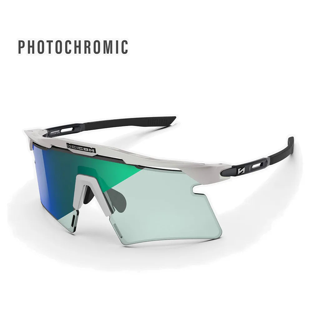 SCICON Aeroshade 2.0 Titanium photochromic sunglasses