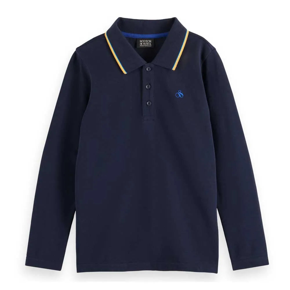 Scotch & soda 177809 long sleeve polo