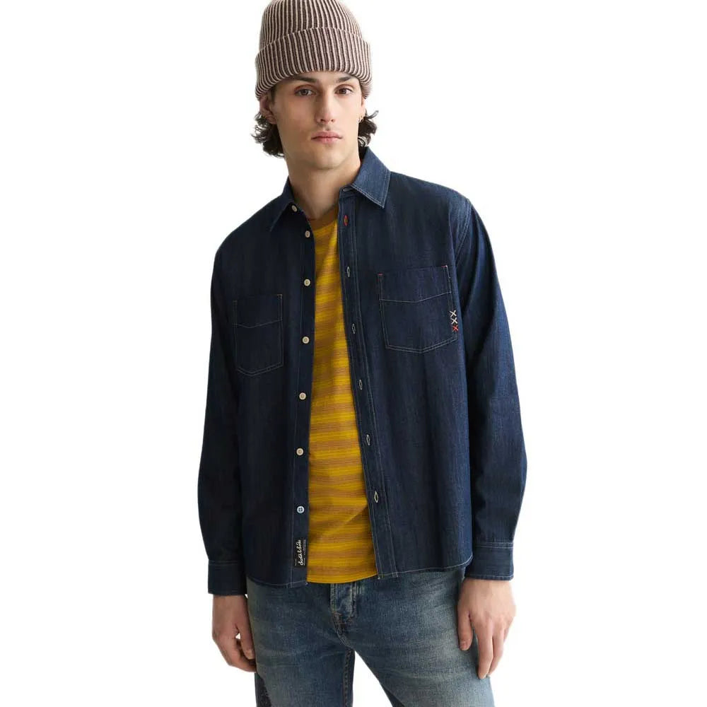 Scotch & soda 183568 Relaxed Fit long sleeve shirt