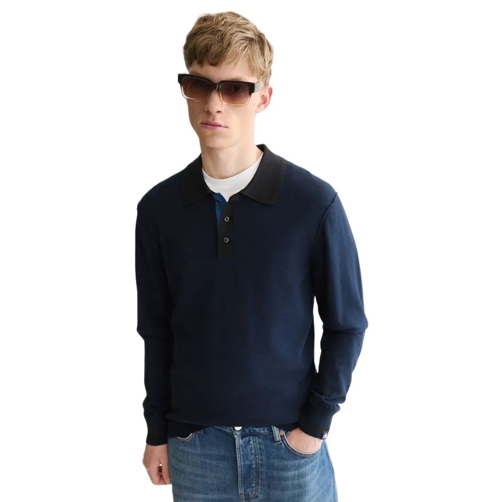 Scotch & soda 184205 long sleeve polo