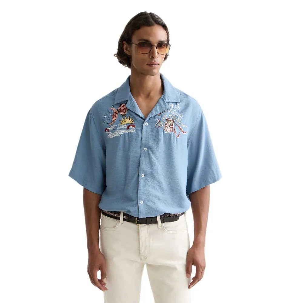 Scotch & soda The 40Th Anniversary Relaxed Fit short sleeve shirt